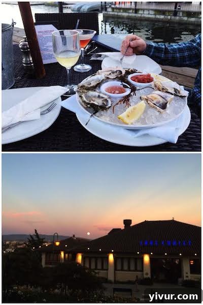 Romantic date night at Lake Chalet in Oakland