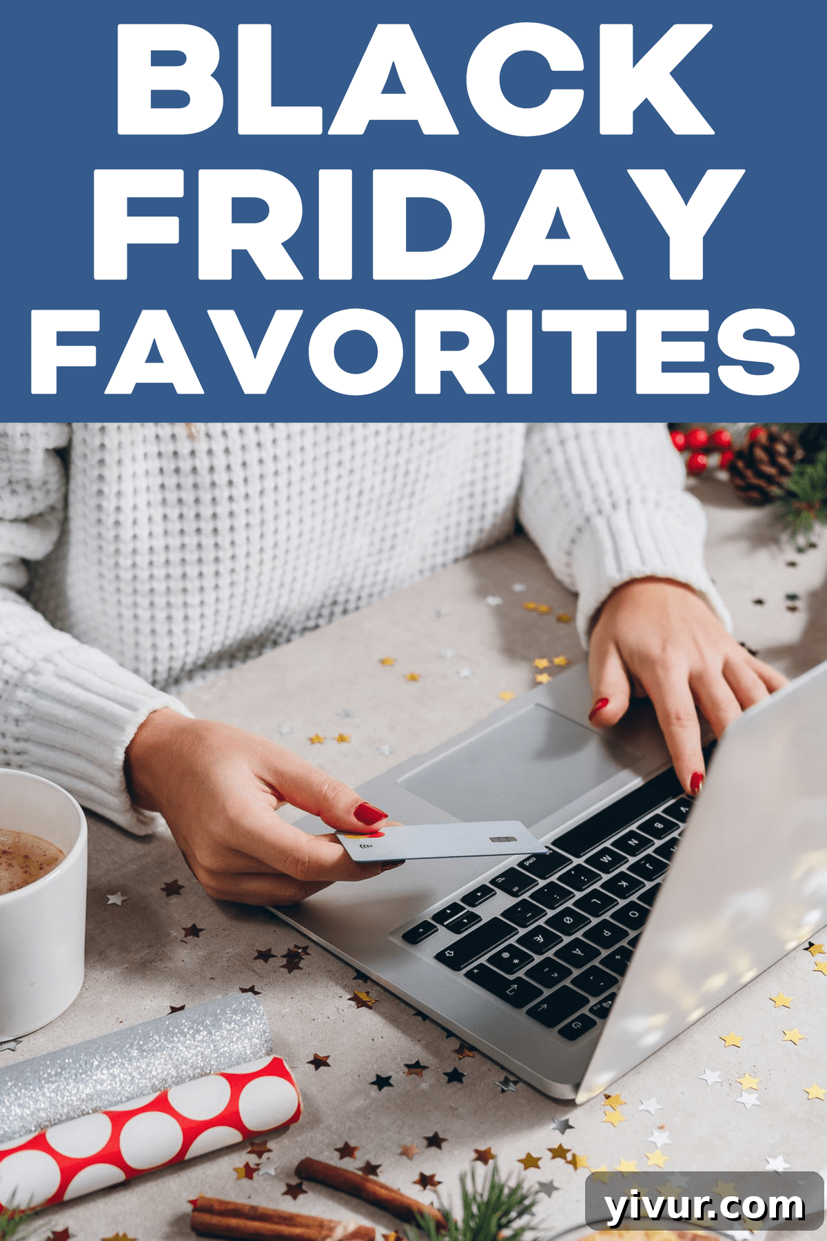 Holiday shopping guide featuring charitable giving and Black Friday deals