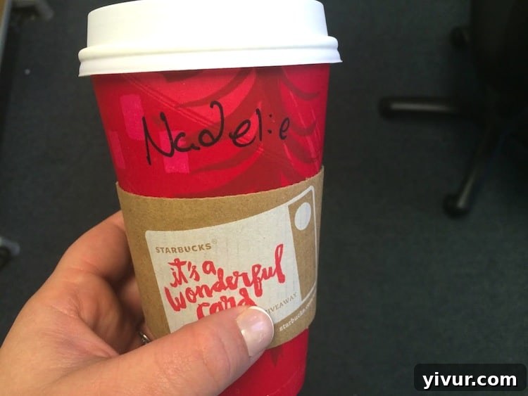 Starbucks Name Spelling Fail