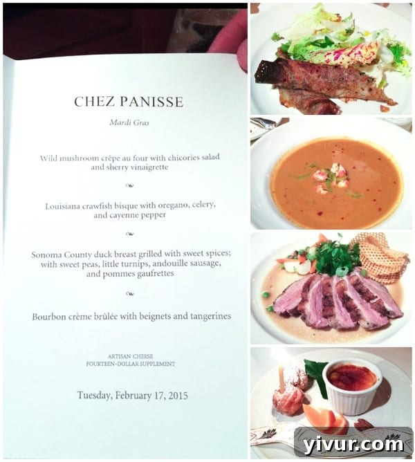 Chez Panisse Birthday Dinner