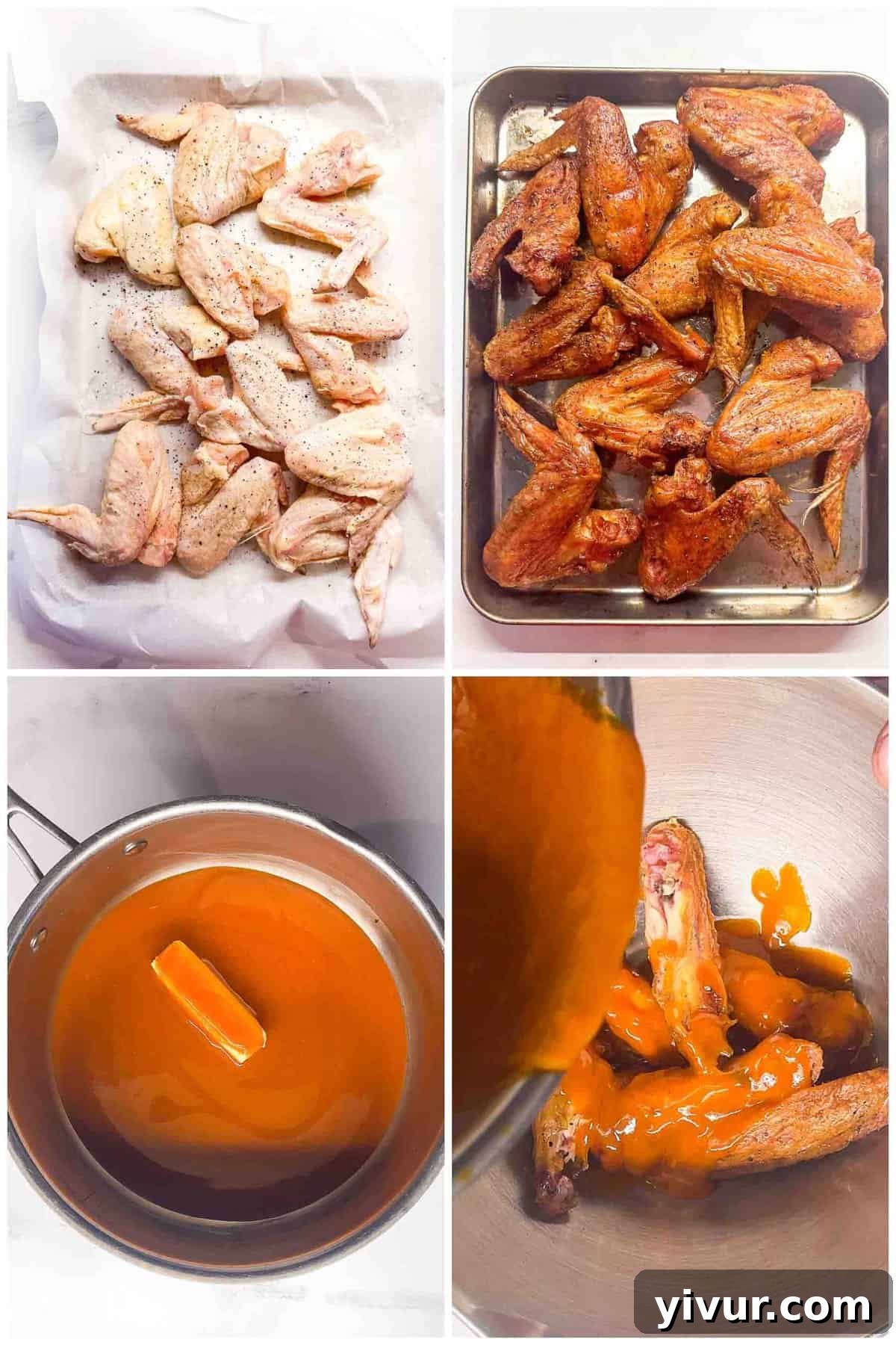 step by step instruction photos showing how to make this recipe