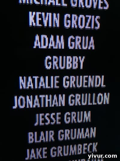 My name prominently displayed in the movie credits for Road Hard