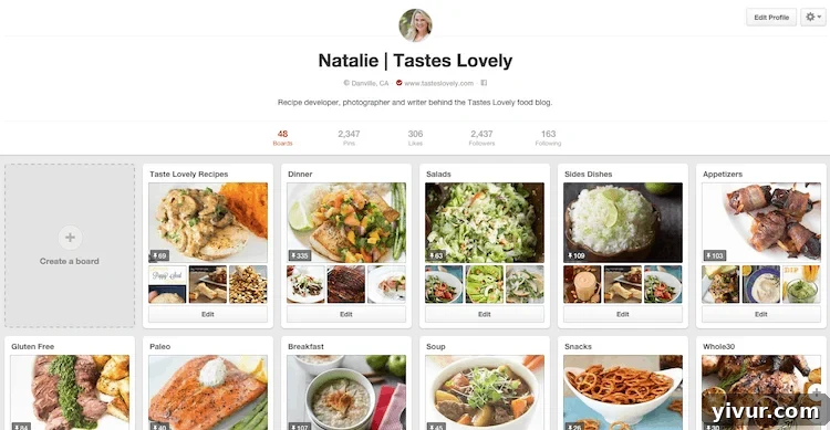 My Pinterest Profile