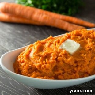 Healthy Mashed Carrots
