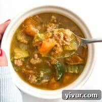 High Protein Turkey and Butternut Squash Soup