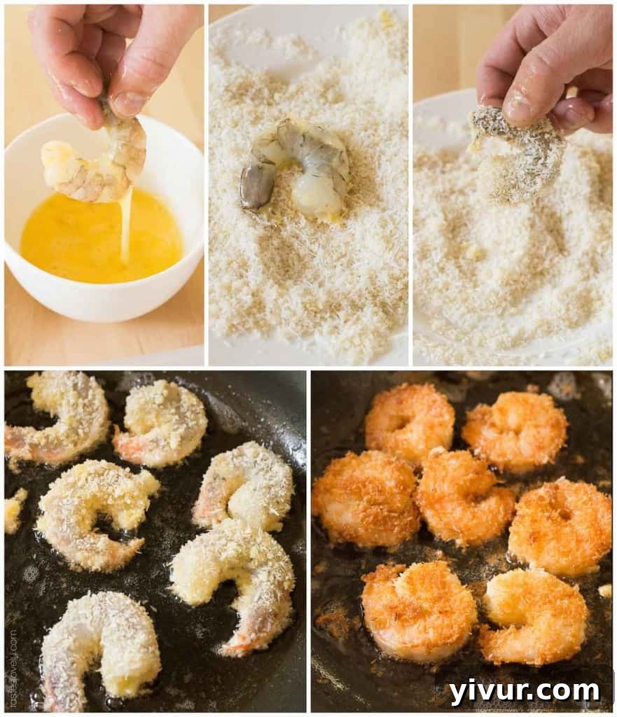 Tropical Coconut Shrimp Tacos with a chili lime coleslaw and mango papaya salsa - seriously the BEST taco I have ever had! A complete tropical meal.