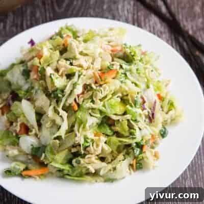 Ramen Noodle Chinese Chicken Salad | tasteslovely.com