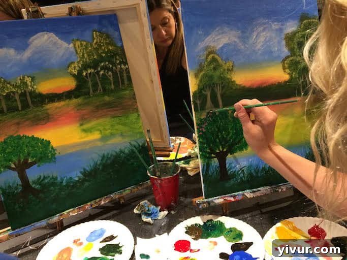 Five Fresh Friday Finds 5 Our Painting at Pinot's Pallete