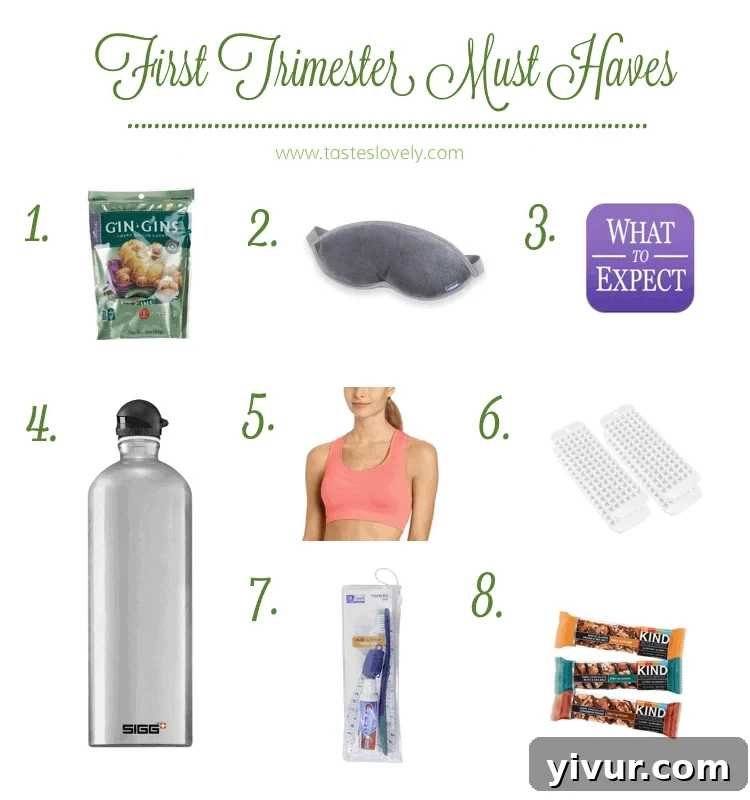 First Trimest of Pregnancy Must Have's List | tasteslovely.com