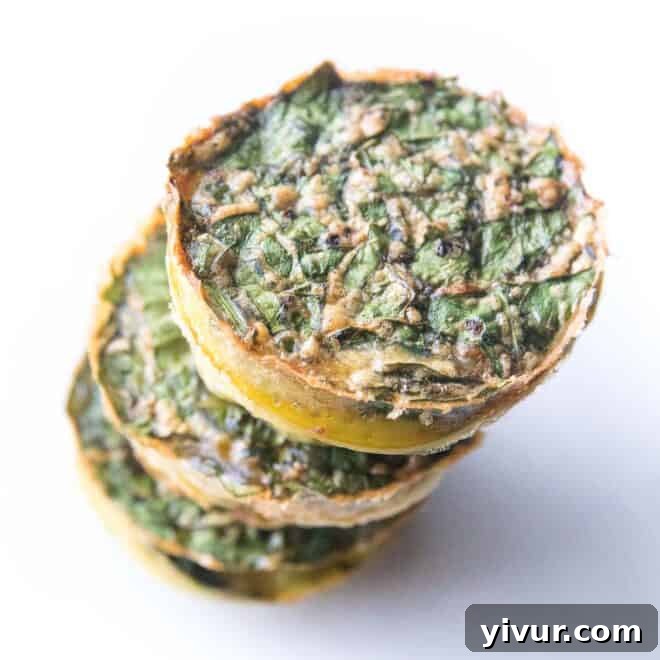 Hearty Keto Spinach Egg Muffins, perfect for a grab-and-go breakfast.