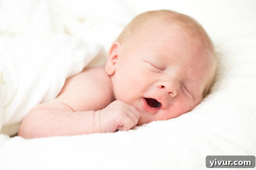 Joshua Gruendl, a blonde, blue-eyed baby boy in the NICU