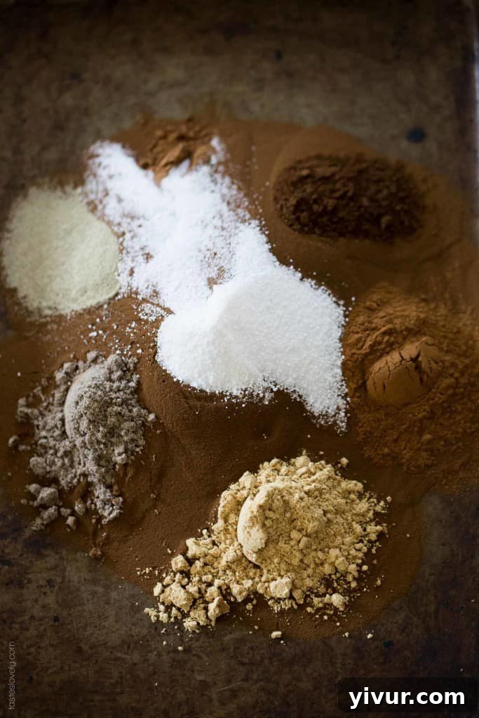 Quick Light Chai Latte Blend 3 Instant Skinny Chai Tea Latte Mix made with dried spices - just add almond milk and honey!