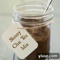 Instant Skinny Chai Tea Latte Mix