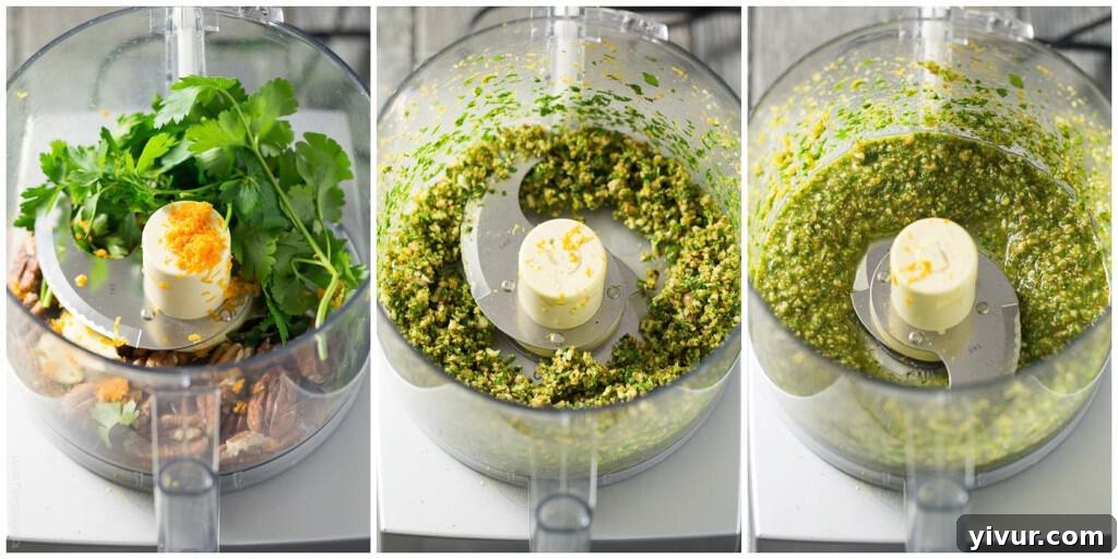 Sun-Kissed Pork Chops with Zesty Orange Parsley: Whole30 and Keto Perfect 4 Close-up shot of the crispy, golden-brown crust on a pan-seared pork chop, hinting at its succulent interior.