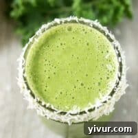 Kale Coconut Green Smoothie ready to drink