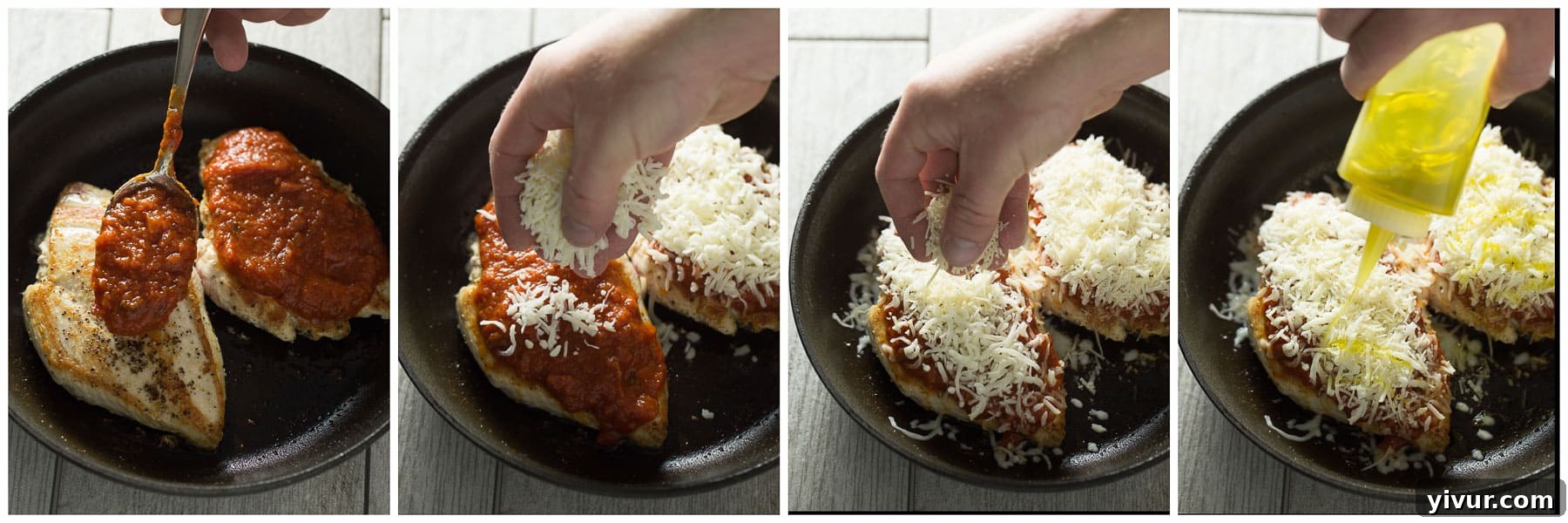 Homemade Healthy Chicken Parmesan recipe