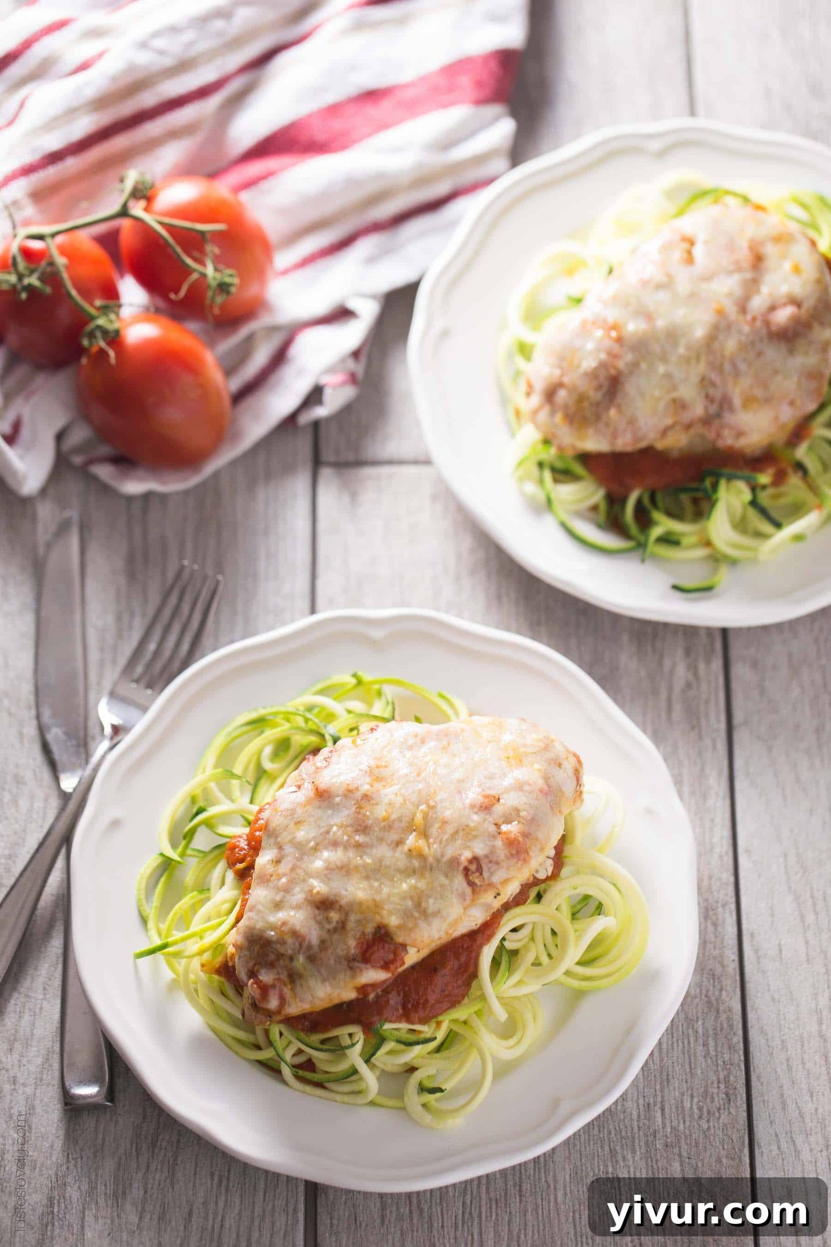 Quick and Easy Healthy Chicken Parmesan