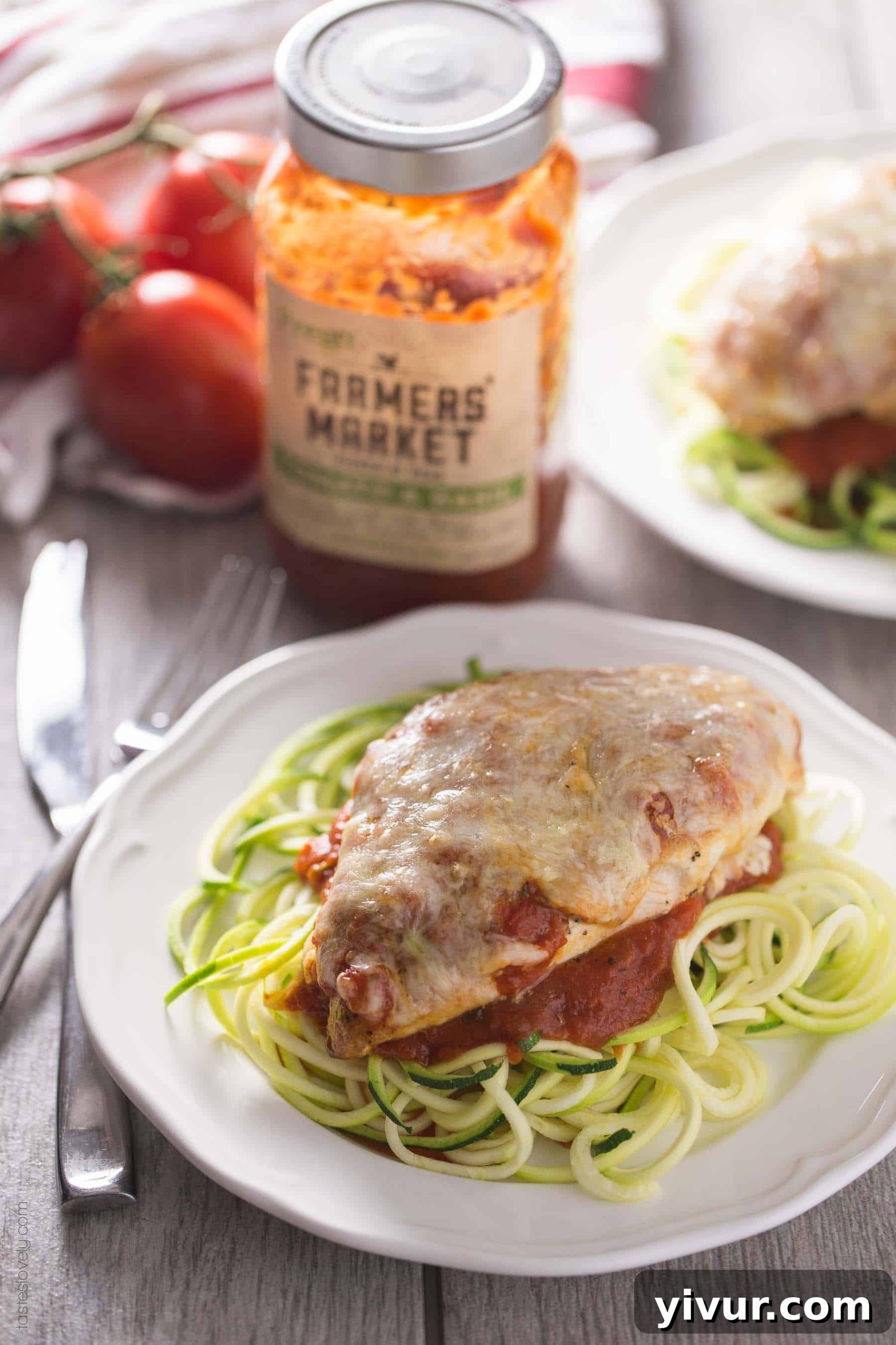 Prego Farmers' Market Sauce for Healthy Chicken Parmesan