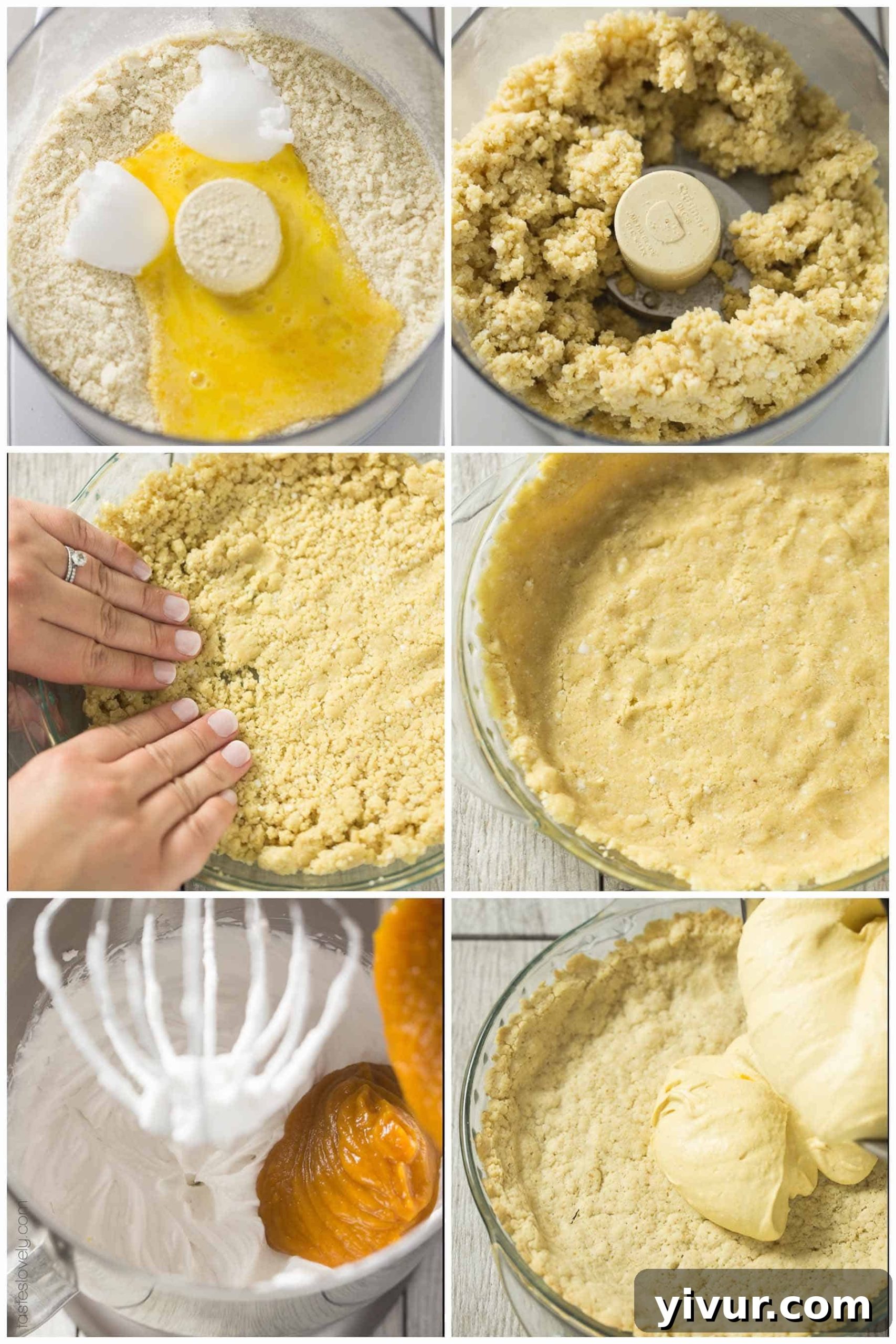 Paleo Pumpkin Cream Pie (gluten free, dairy free, refined sugar free and healthy dessert)