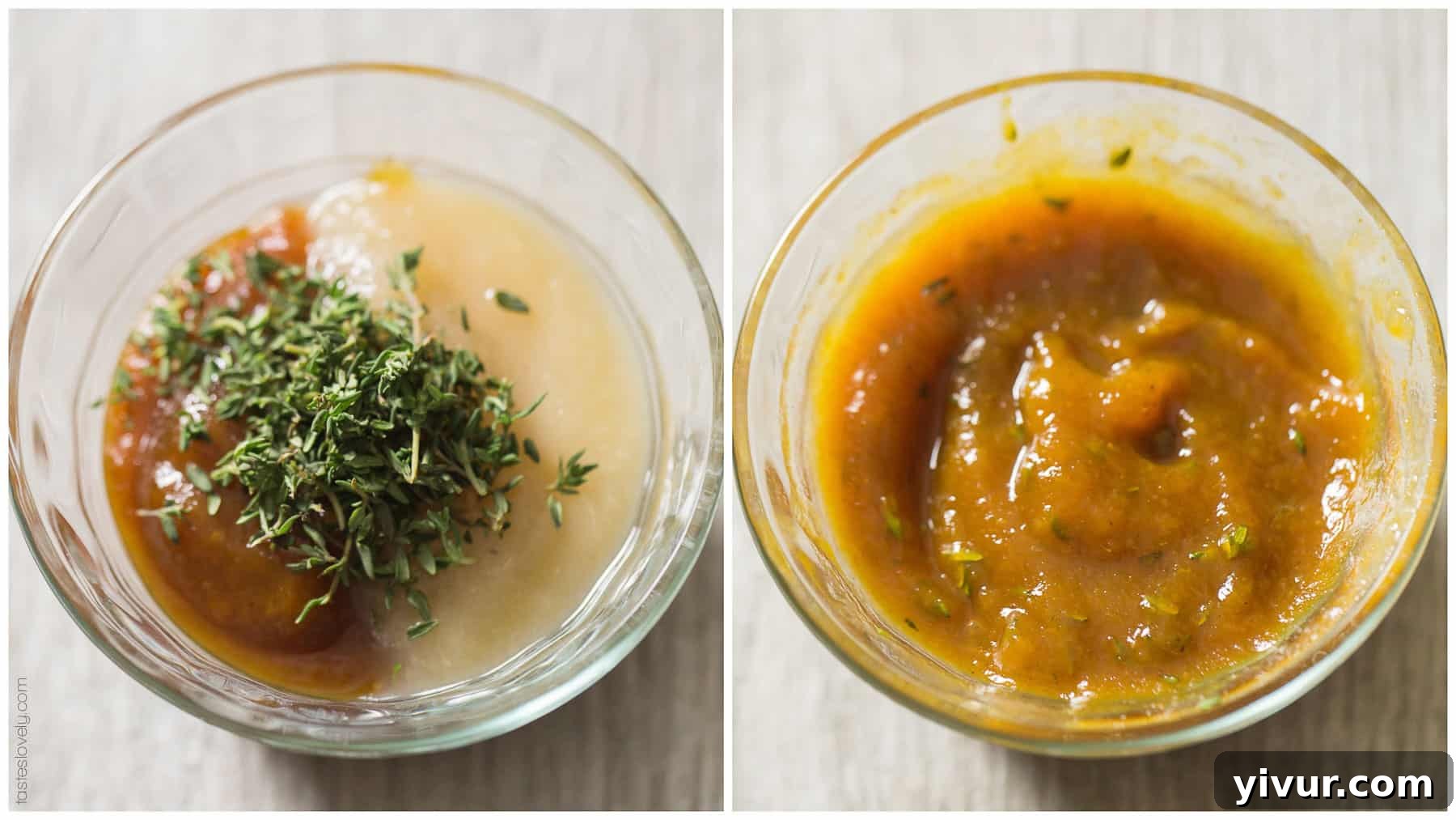 Pumpkin Butter & Thyme Pork Tenderloin - a paleo, gluten free, dairy free, refined sugar free dinner recipe