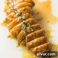 Pumpkin Butter & Thyme Pork Tenderloin