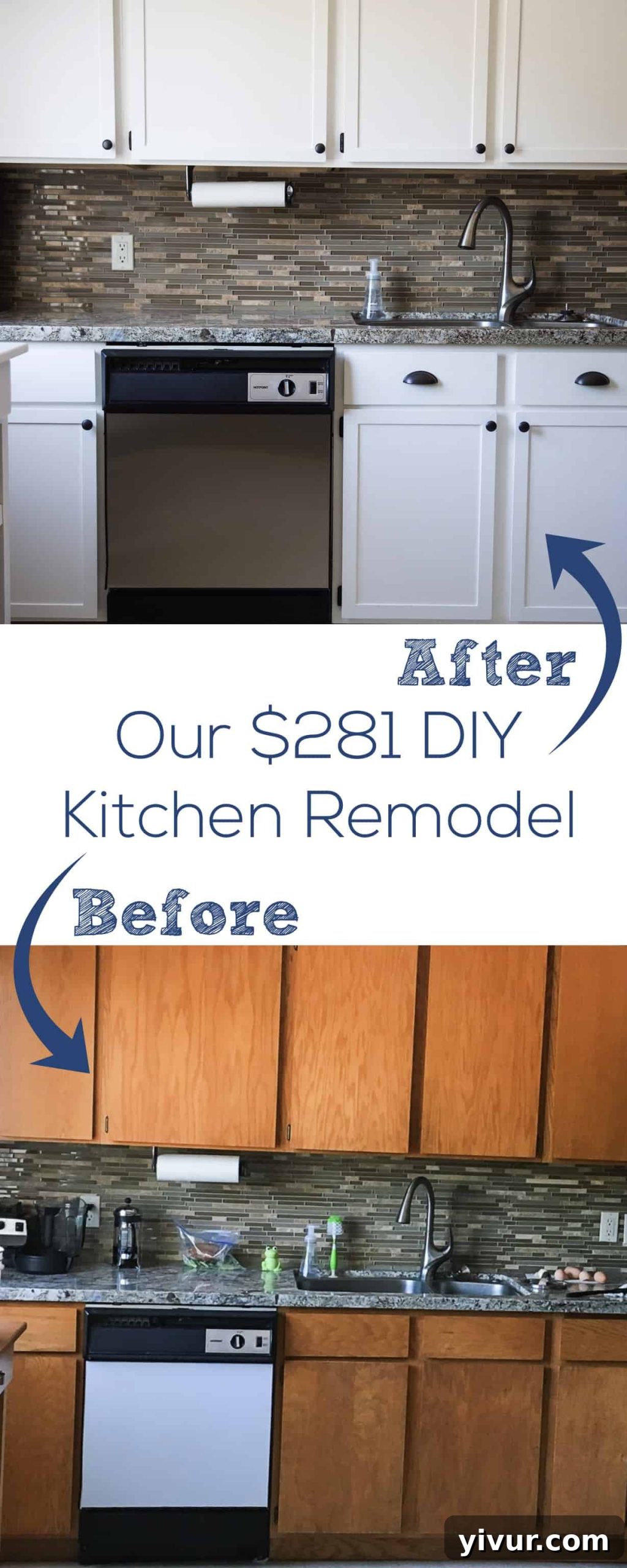 Beautifully remodeled white kitchen with stainless steel appliances and organized storage