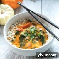 Paleo & Whole30 Pumpkin Coconut Thai Curry