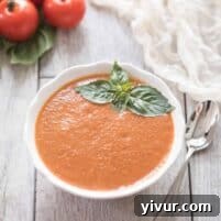 Paleo & Whole30 Tomato Basil Soup