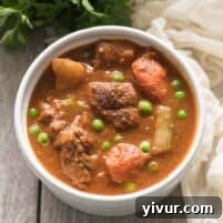 Paleo + Whole30 Beef Stew (Slow Cooker or Dutch Oven)