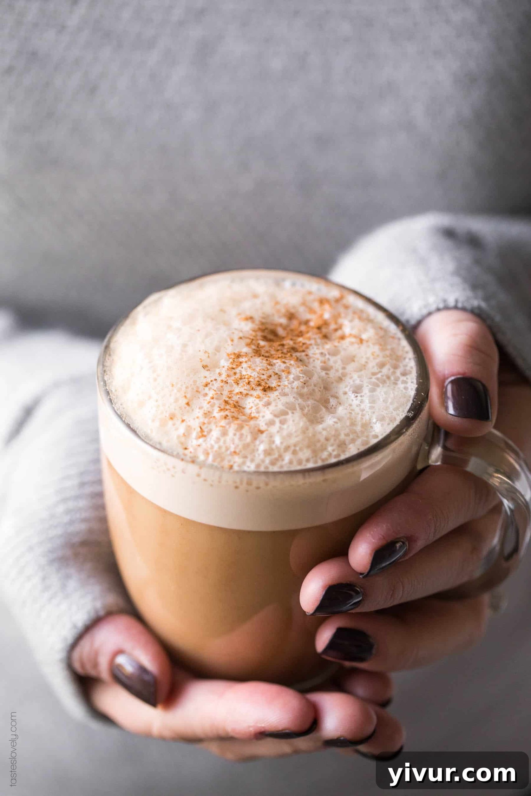 Spiced Paleo Almond Chai Latte Dairy Free 2 Paleo Almond Milk Chai Tea Latte (Dairy Free). Made in your blender!