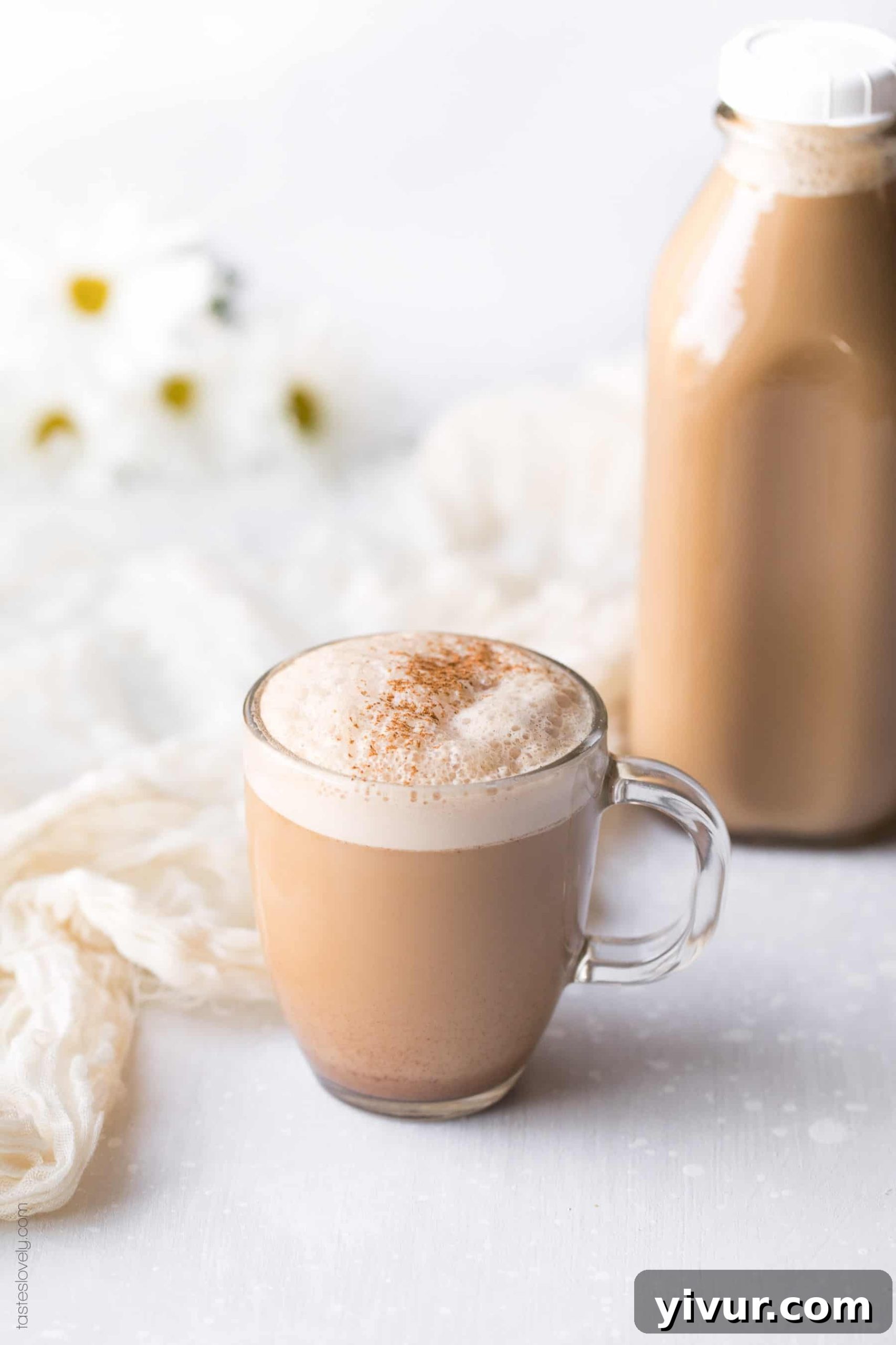 Spiced Paleo Almond Chai Latte Dairy Free 5 Paleo Almond Milk Chai Tea Latte (Dairy Free). Made in your blender!