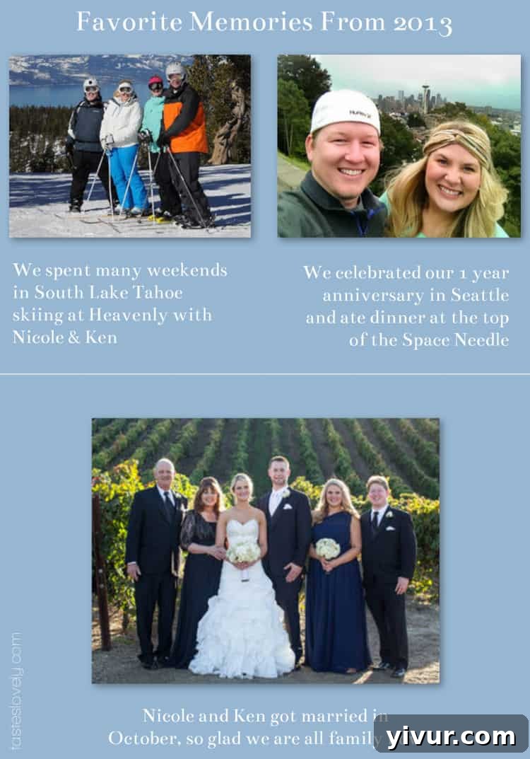 A 2013 Christmas Keepsake 3 Tastes Lovely Christmas Card 2013