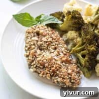 Almond-Crusted Pesto Chicken (Paleo & Whole30) 7 Paleo + Whole30 Almond Crusted Pesto Chicken