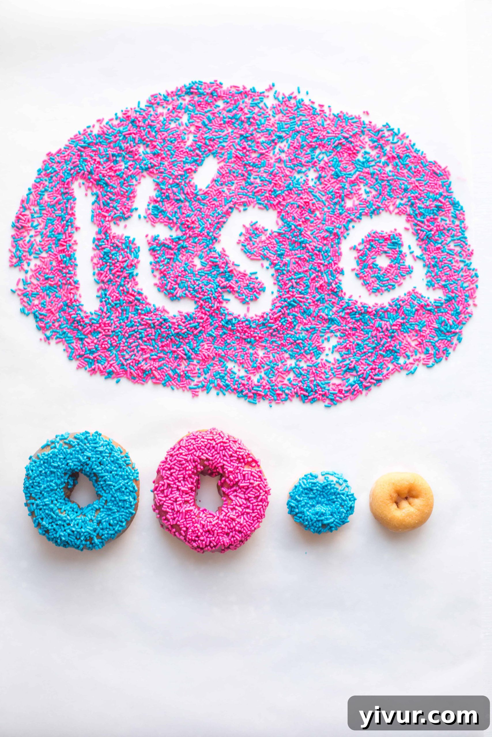 Donut Gender Reveal Idea