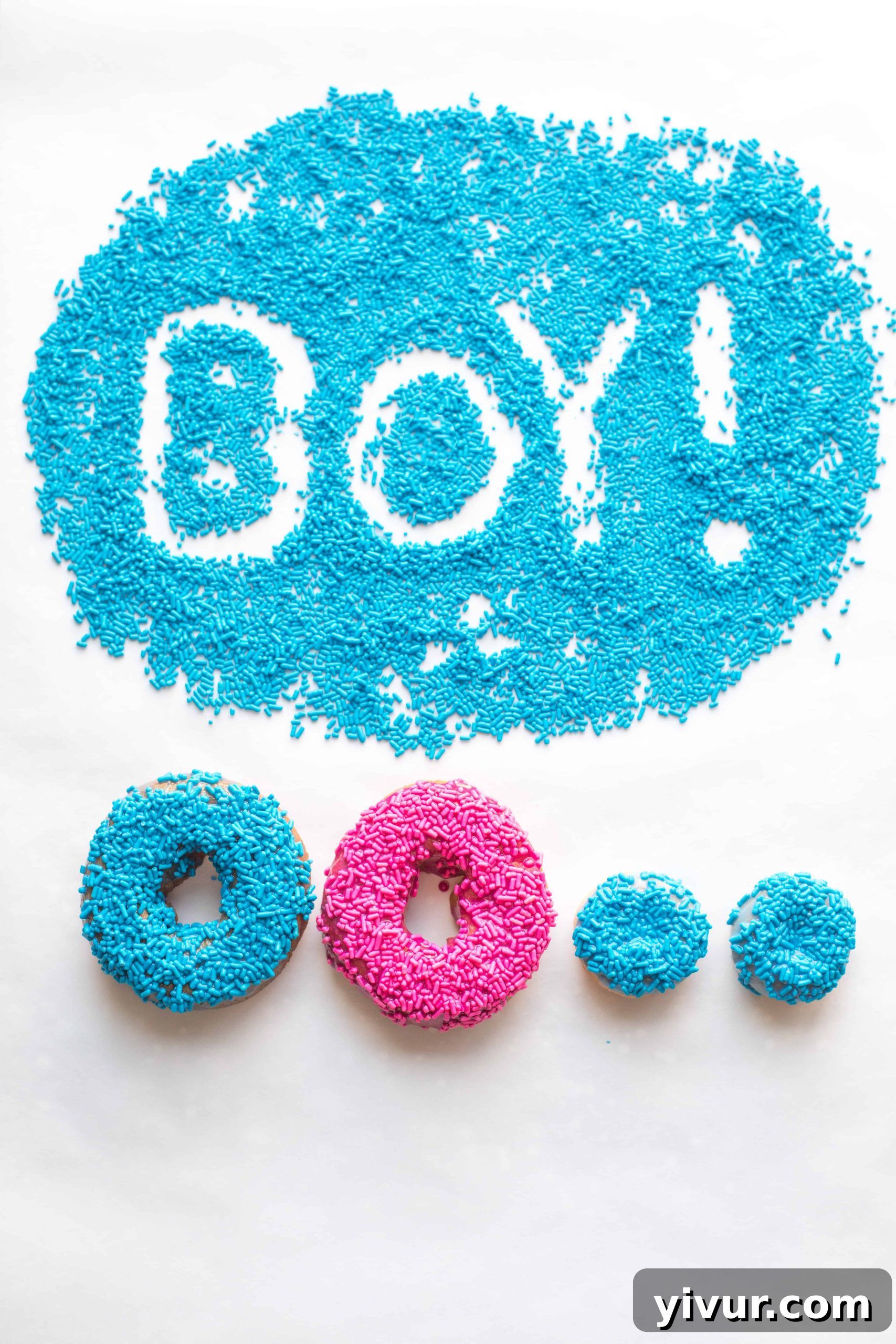 Donut Gender Reveal Idea