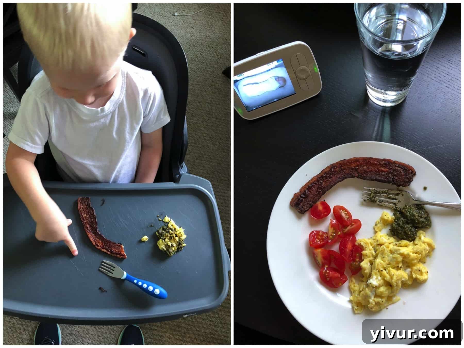 Summer 2018 A Day's Tale 4 Josh playing with toys on the floor