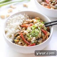 Whole30 + Keto Chicken Stir Fry with Cauliflower Rice