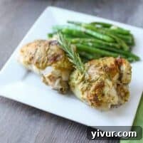 Rosemary Mustard Skillet Chicken