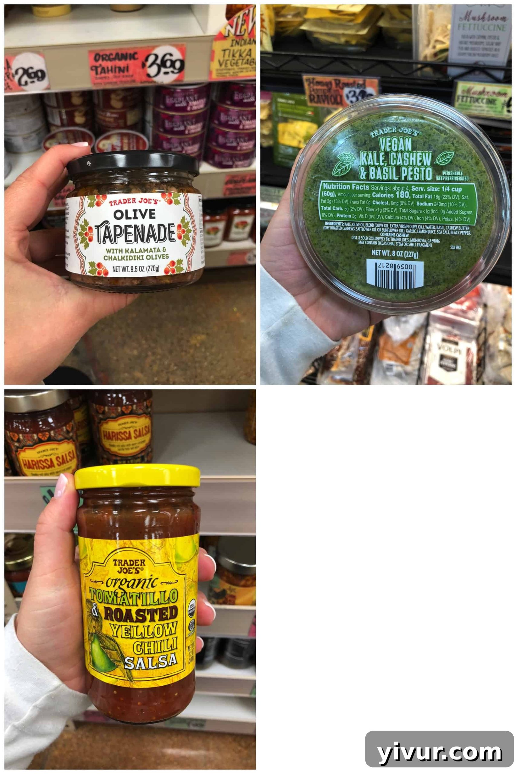 Whole30 compliant dips and salsa, including olive tapenade and vegan pesto
