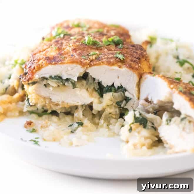 Savory chicken dish, likely roasted or grilled, appealing for various chicken recipes