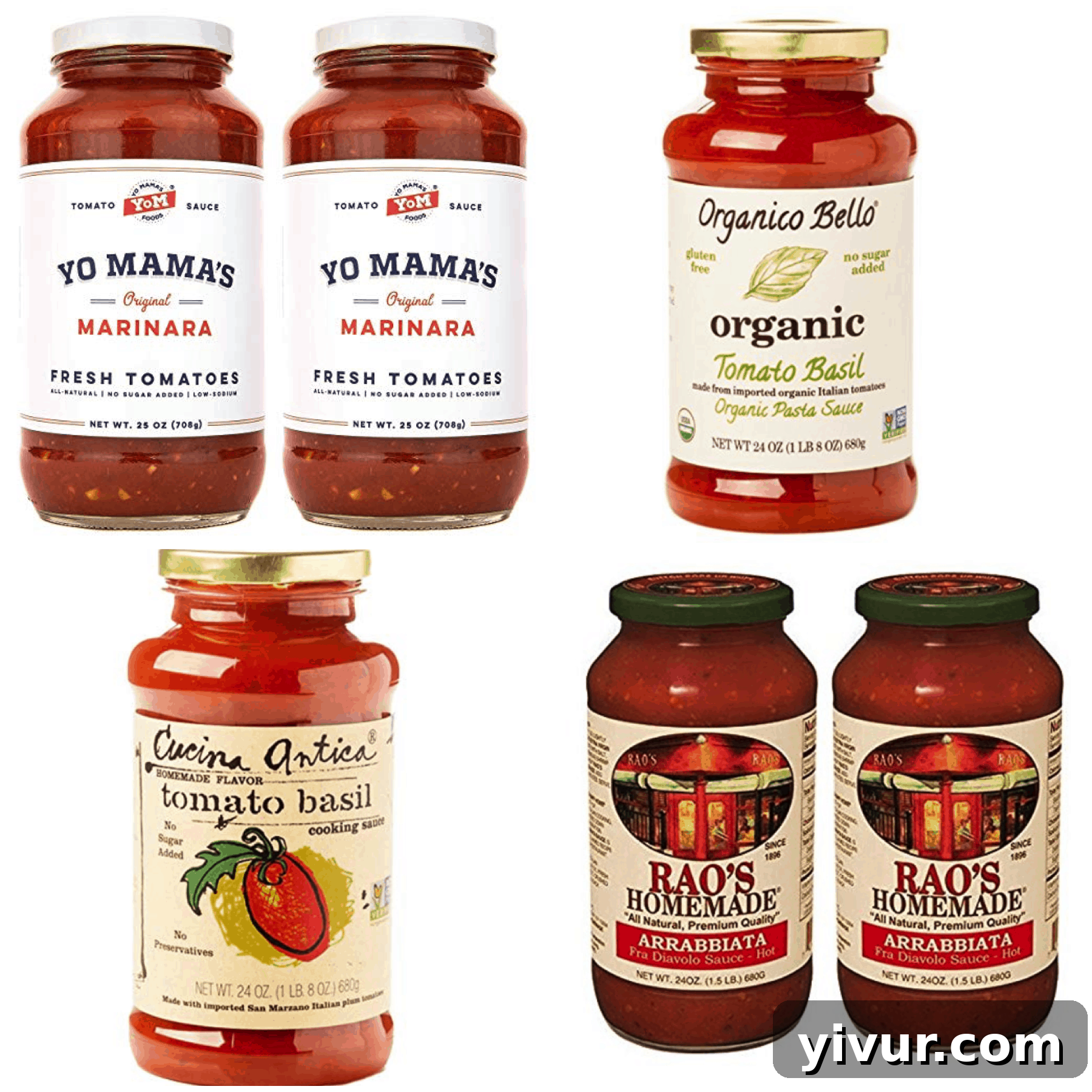 Whole30 compliant marinara and tomato basil sauces for pasta and other Italian-inspired dishes.