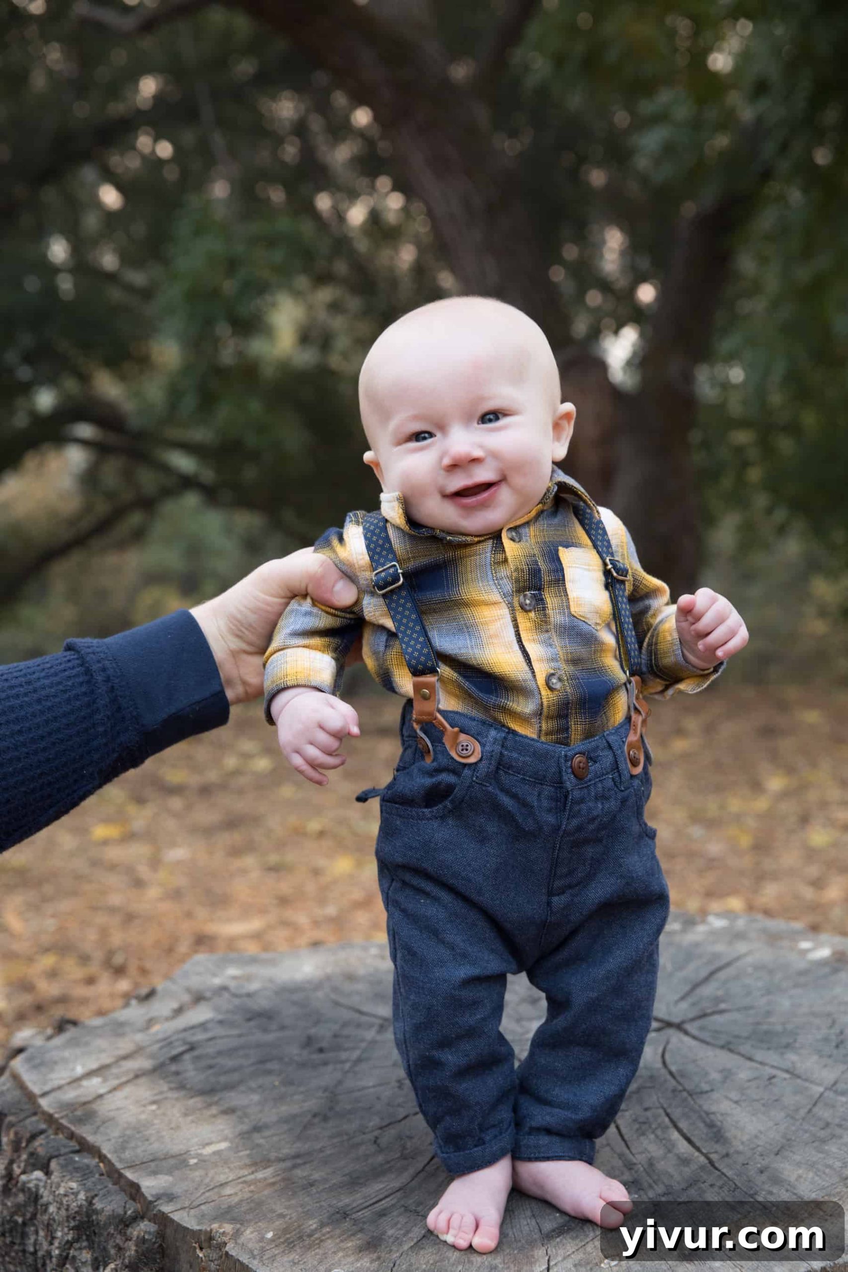 Ryan, our sweet five-month-old baby, charming everyone with his infectious smiles and gentle nature.