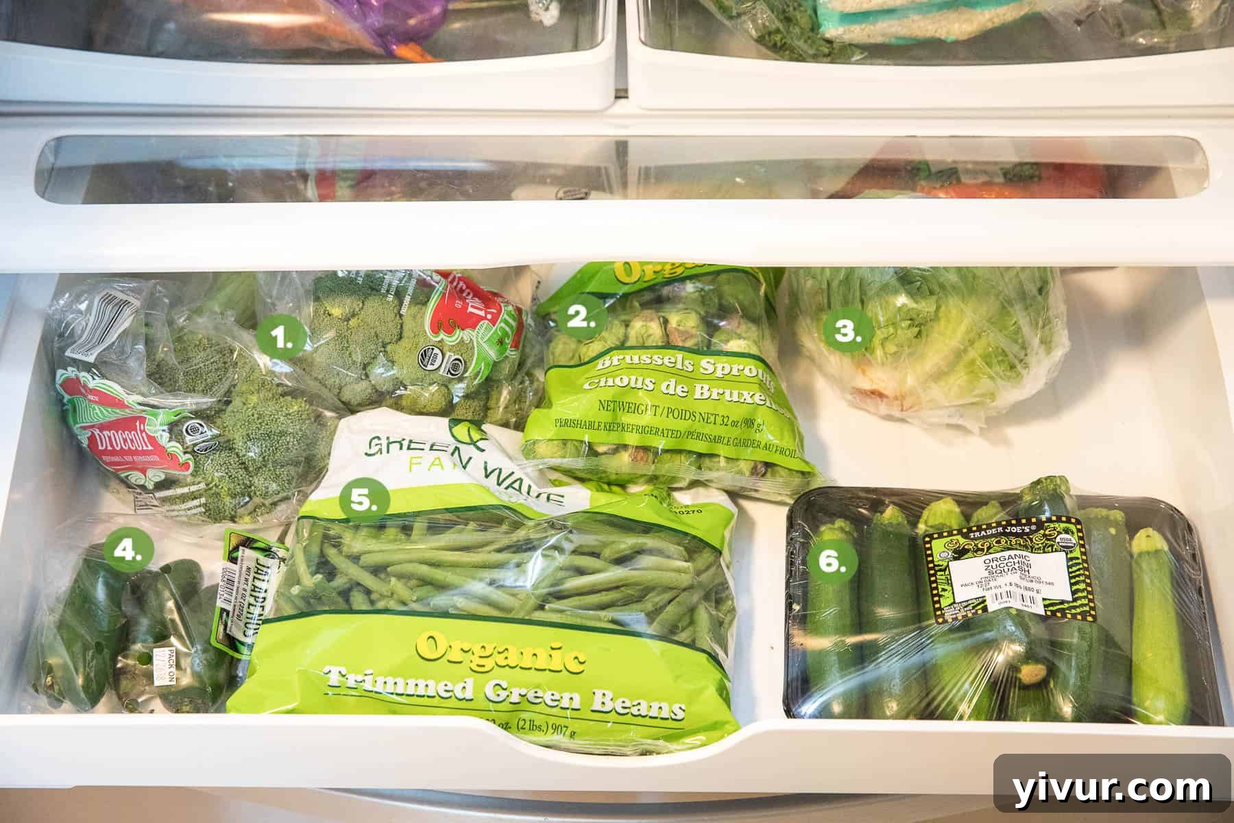 a whole30 stocked refrigerator