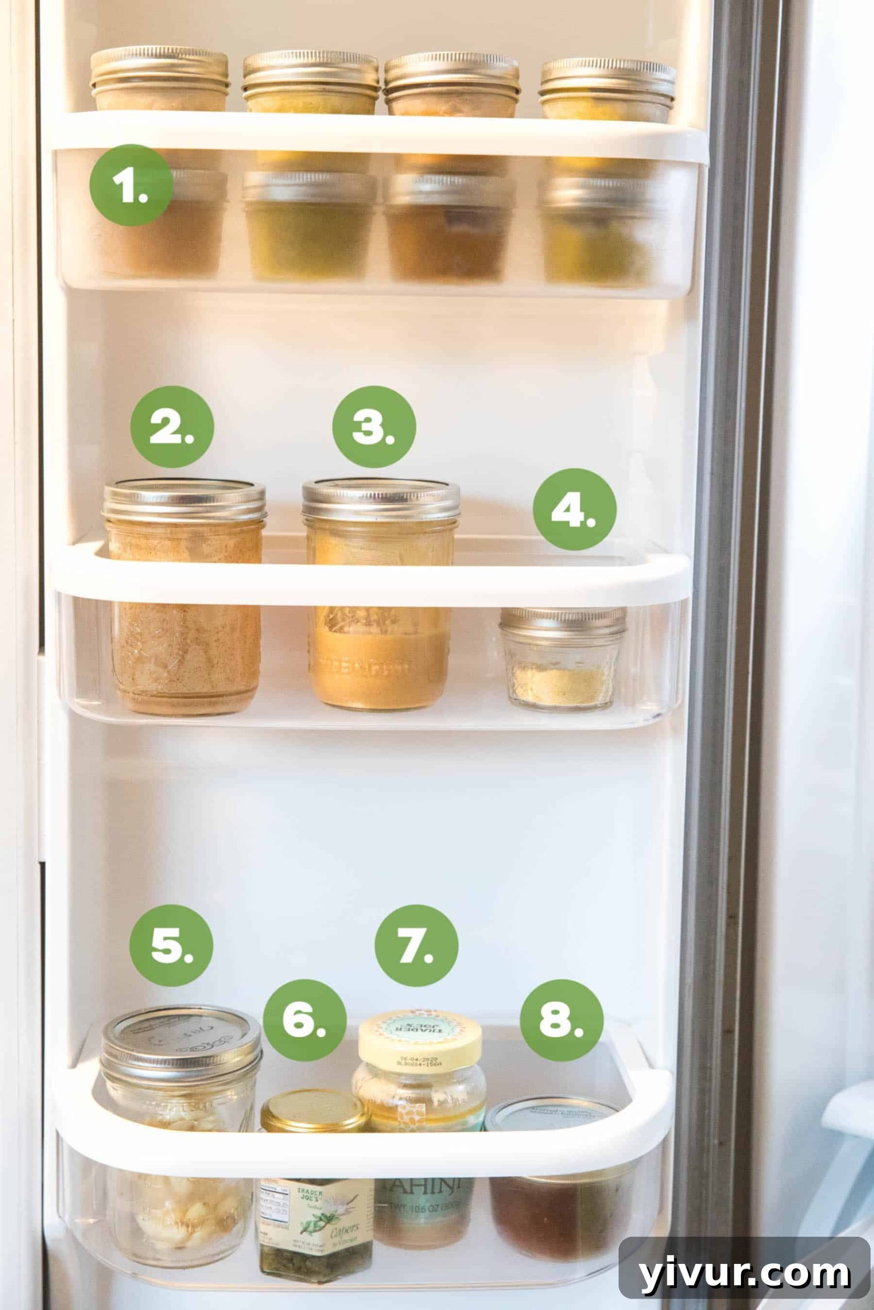 Whole30 stocked refrigerator