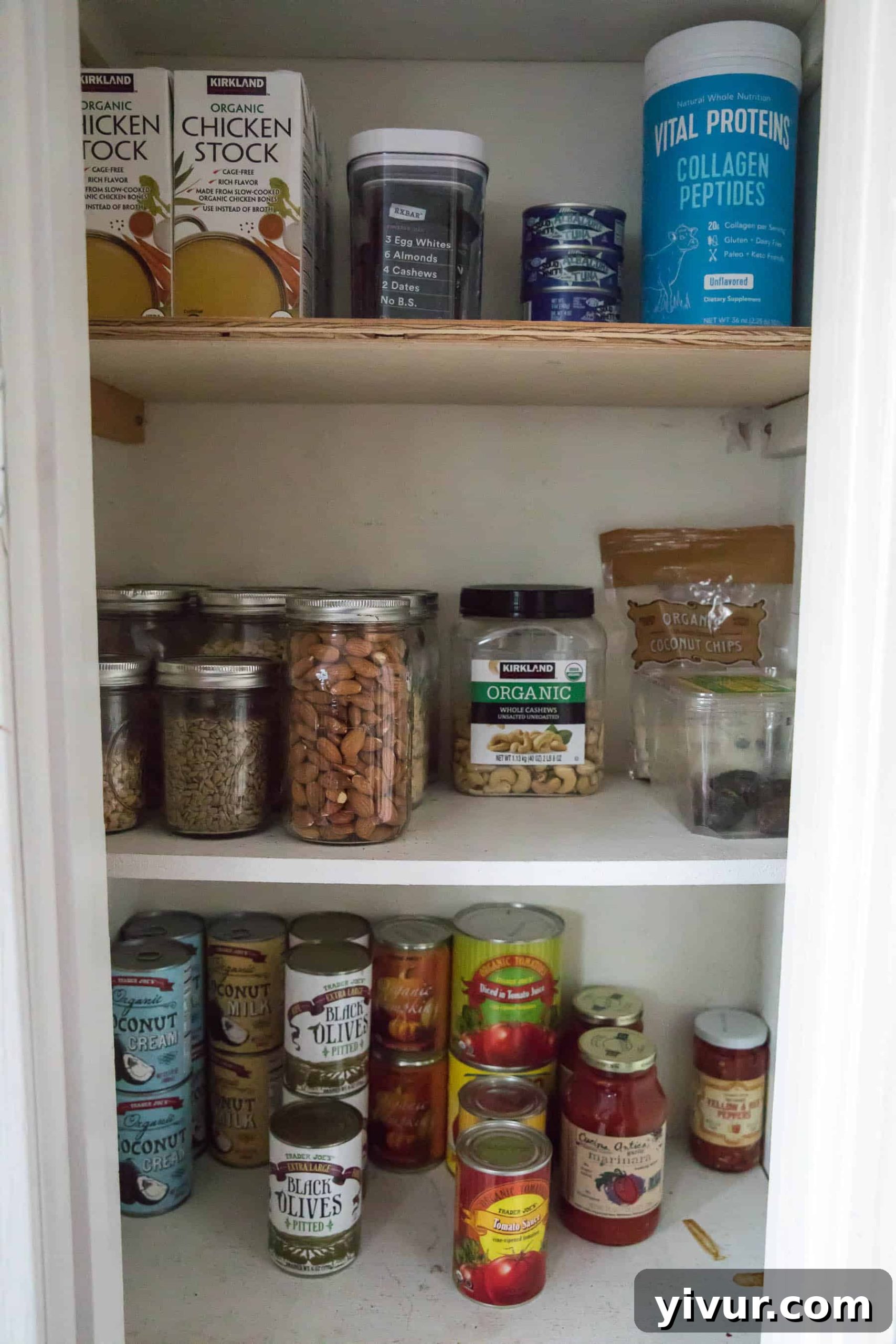 Whole30 stocked pantry