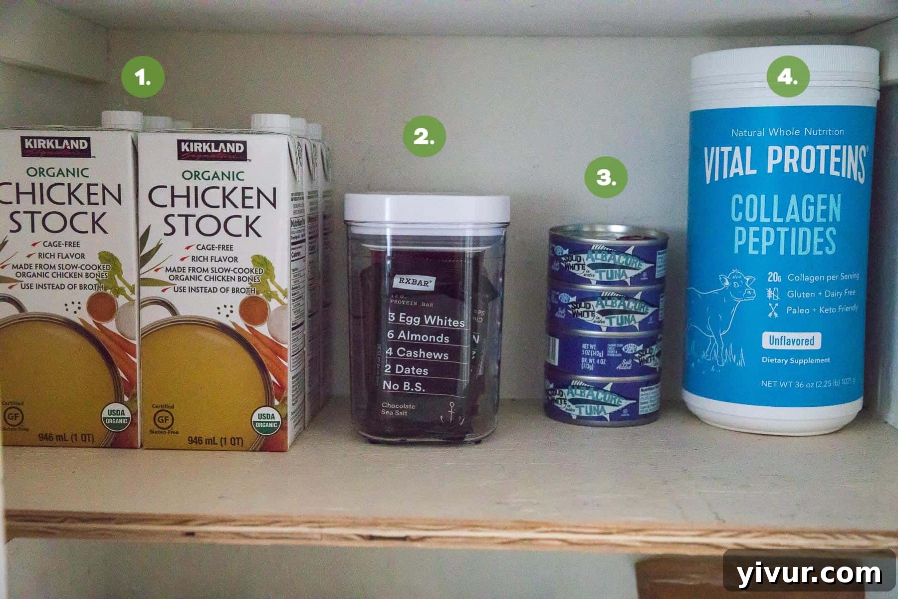 Whole30 stocked pantry