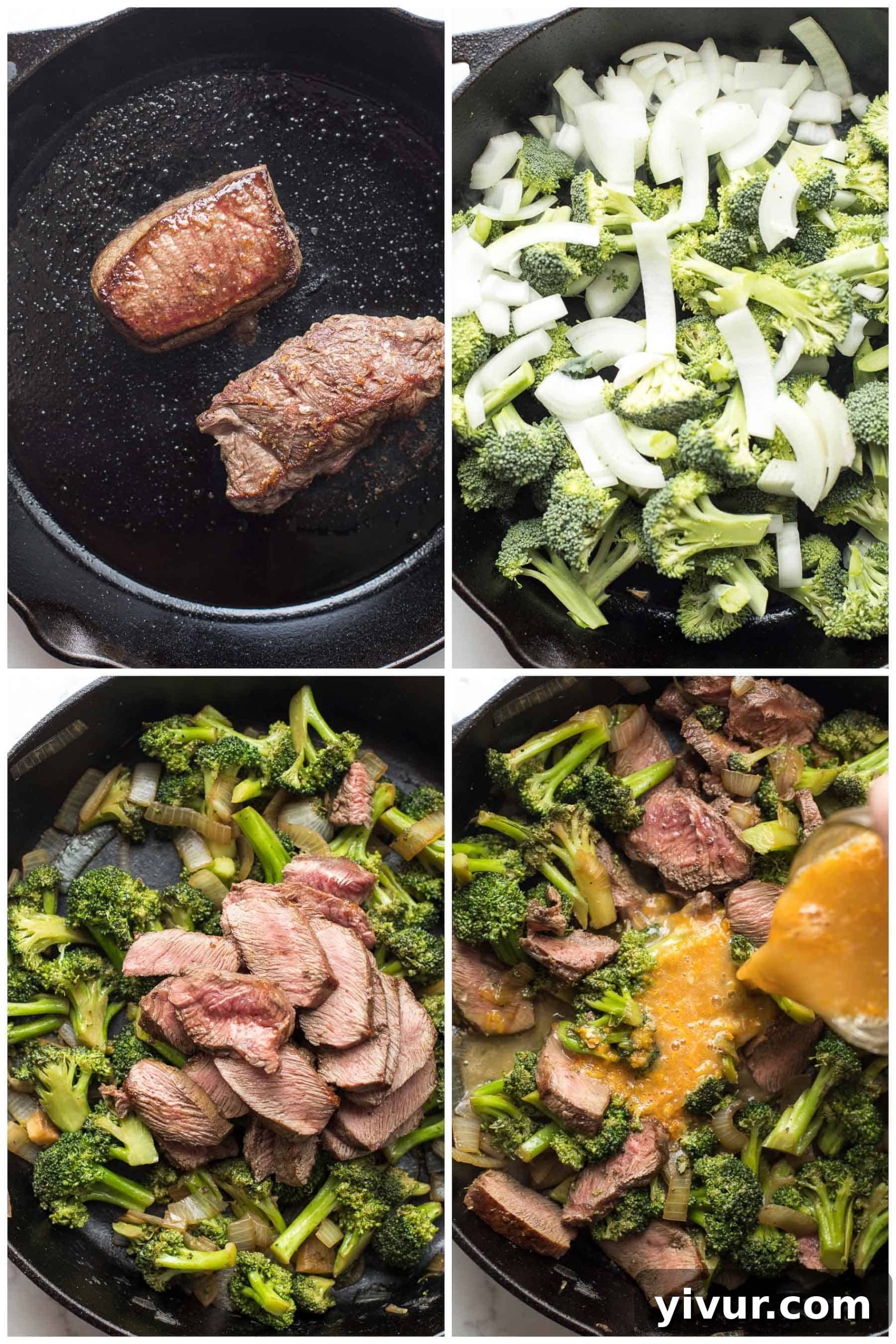 steps to making broccoli beef