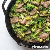 Paleo + Whole30 Orange Broccoli Beef