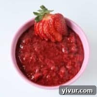 Fresh Strawberry Sauce