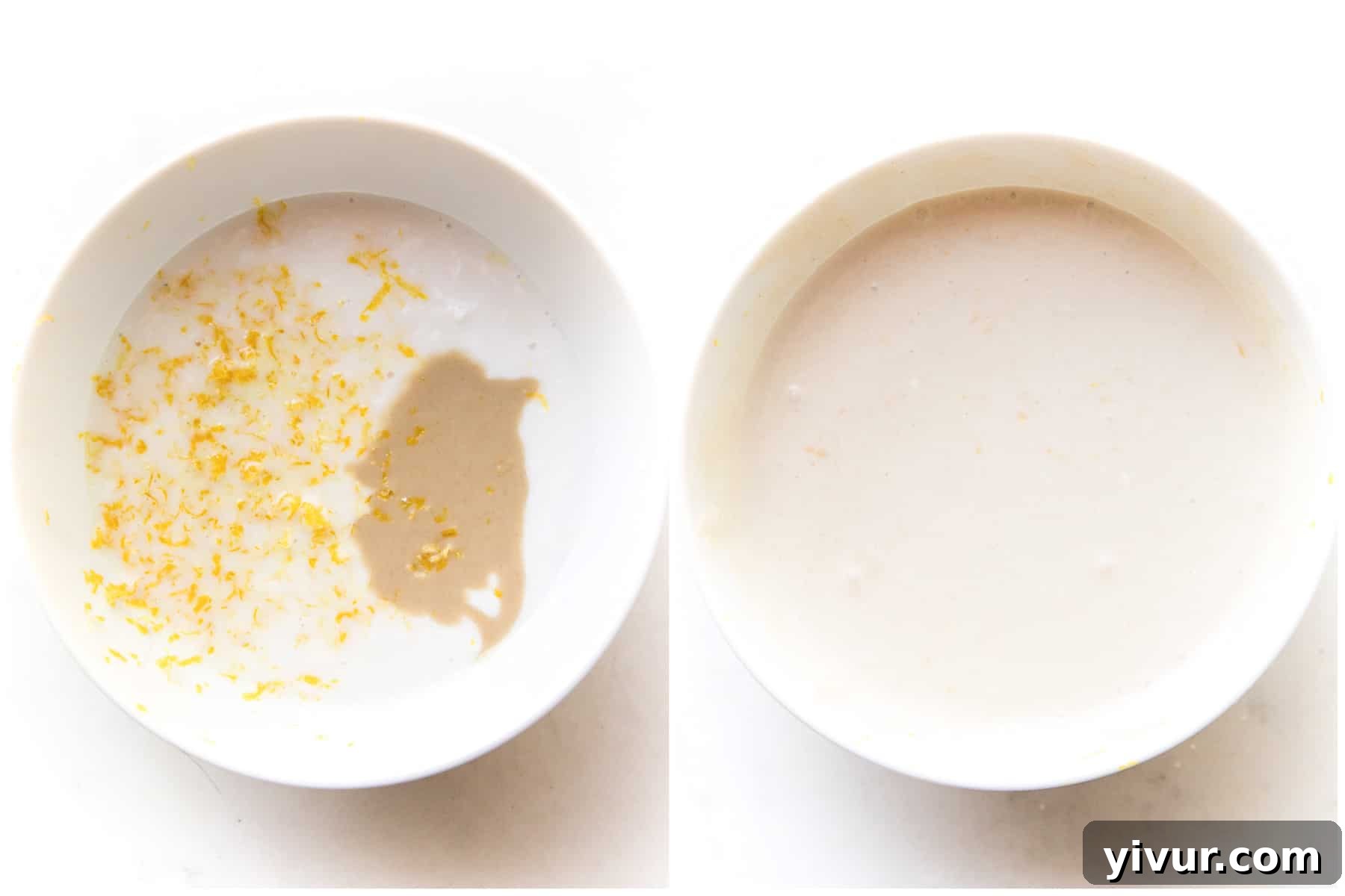 steps to making coconut tahini sauce